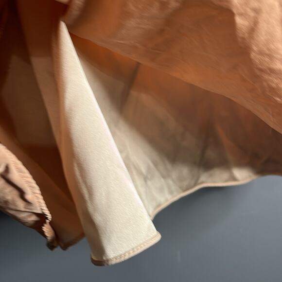 Lovers + Friends Light Brown Sleeveless Swing Dress Cutouts On Back and Front XS - Picture 4 of 9